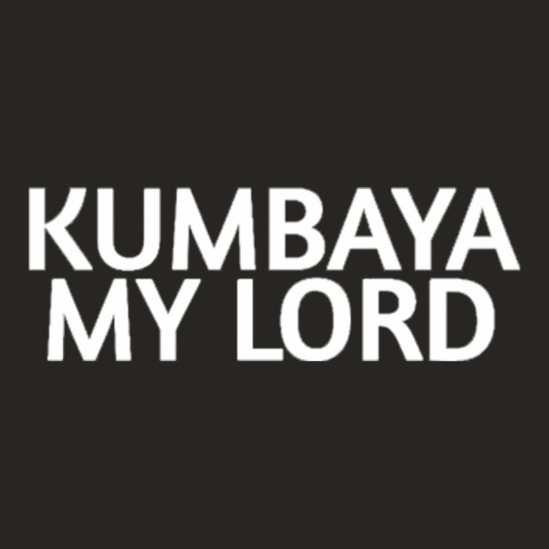 Kumbaya My Lord White Ladies Fitted T-Shirt by cm-arts | Artistshot