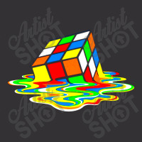 Melting Rubik's Cube Big Bang Theory Vintage Hoodie | Artistshot