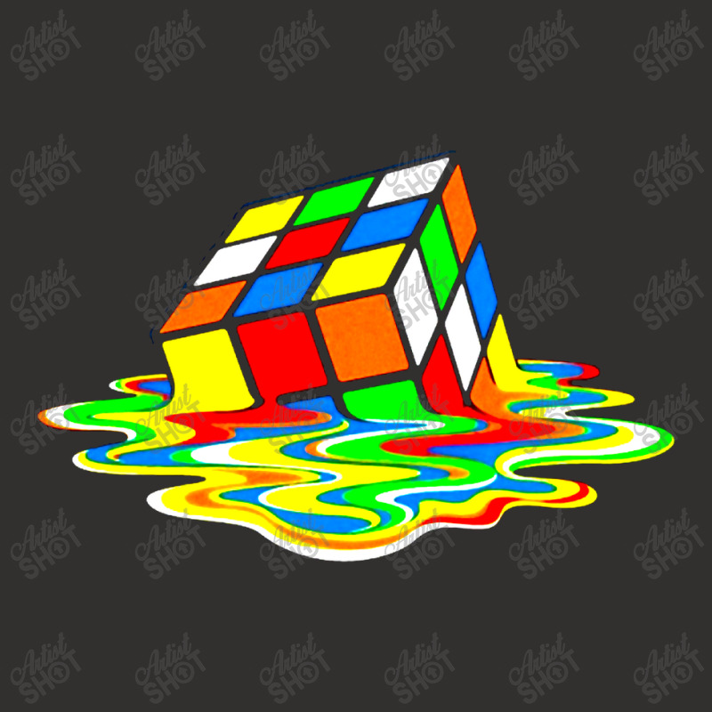 Melting Rubik's Cube Big Bang Theory Champion Hoodie | Artistshot