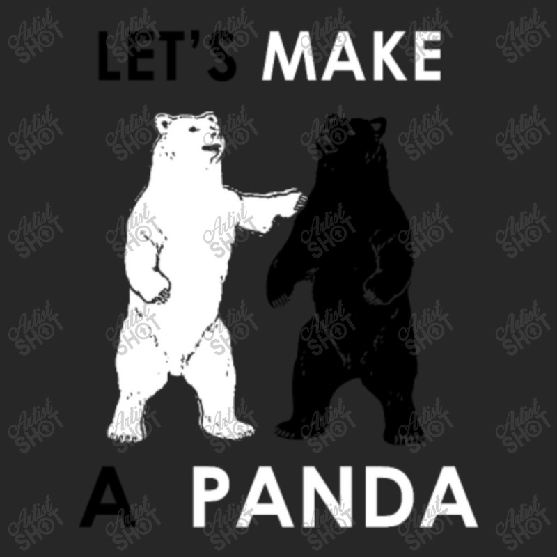 Let's Make A Panda Shirt Funny Polar Bear Men's T-shirt Pajama Set by QuantaeXun | Artistshot