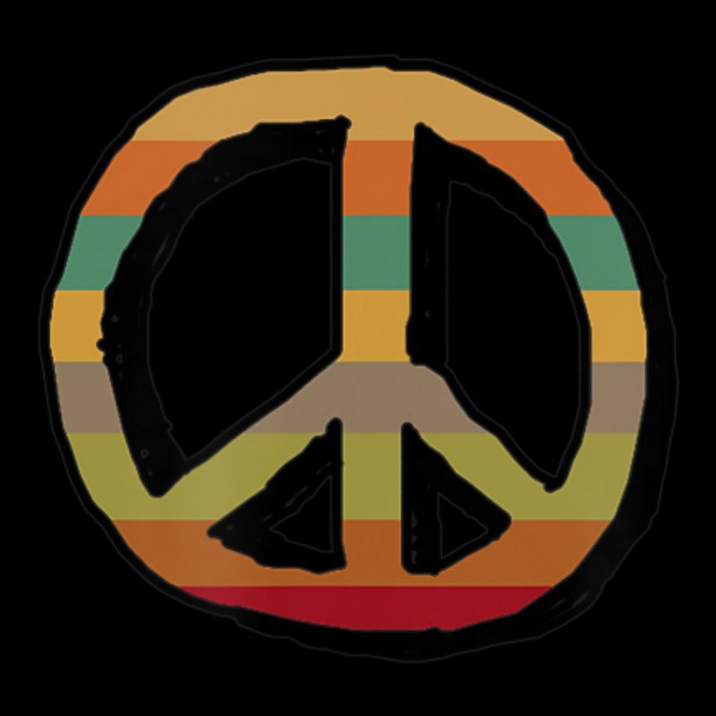 Cute Retro Peace Sign Adjustable Cap | Artistshot