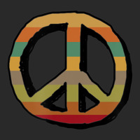 Cute Retro Peace Sign Printed Hat | Artistshot