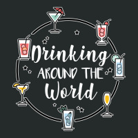 Drinking Around The World For Dark Women's Triblend Scoop T-shirt | Artistshot