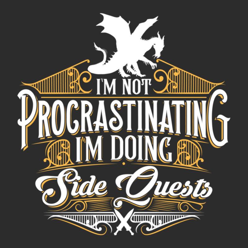 Not Procrastinating Side Quests Funny Rpg Gamer Dragons Pullover Hoodi Exclusive T-shirt by cm-arts | Artistshot