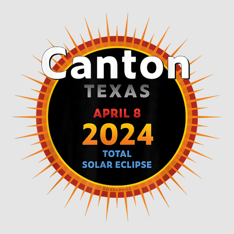 Canton Texas Tx Total Solar Eclipse 2024  2  T Shirt Exclusive T-shirt | Artistshot