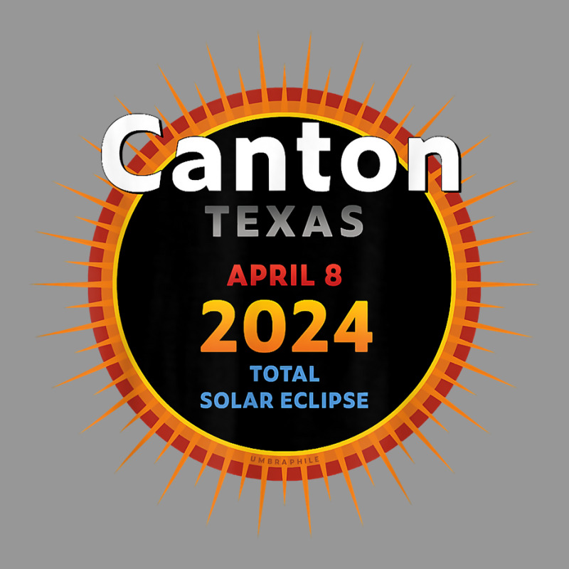 Canton Texas Tx Total Solar Eclipse 2024  2  T Shirt Women's V-neck T-shirt | Artistshot