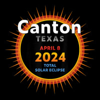 Canton Texas Tx Total Solar Eclipse 2024  2  T Shirt Legging | Artistshot