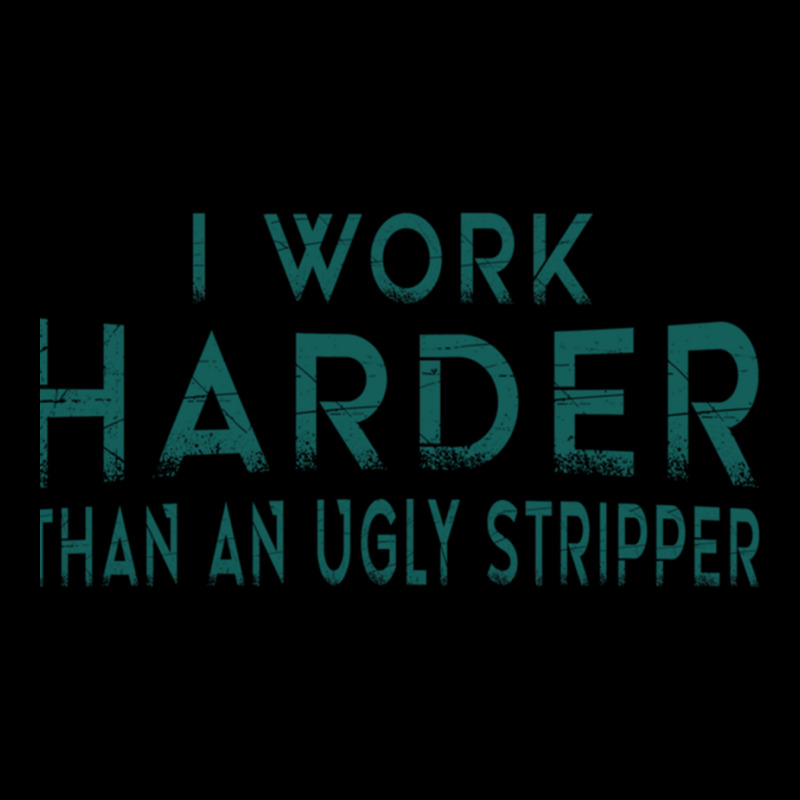 I Work Harder Than An Ugly Stripper Funny Clubs Men's Long Sleeve Pajama Set by cm-arts | Artistshot