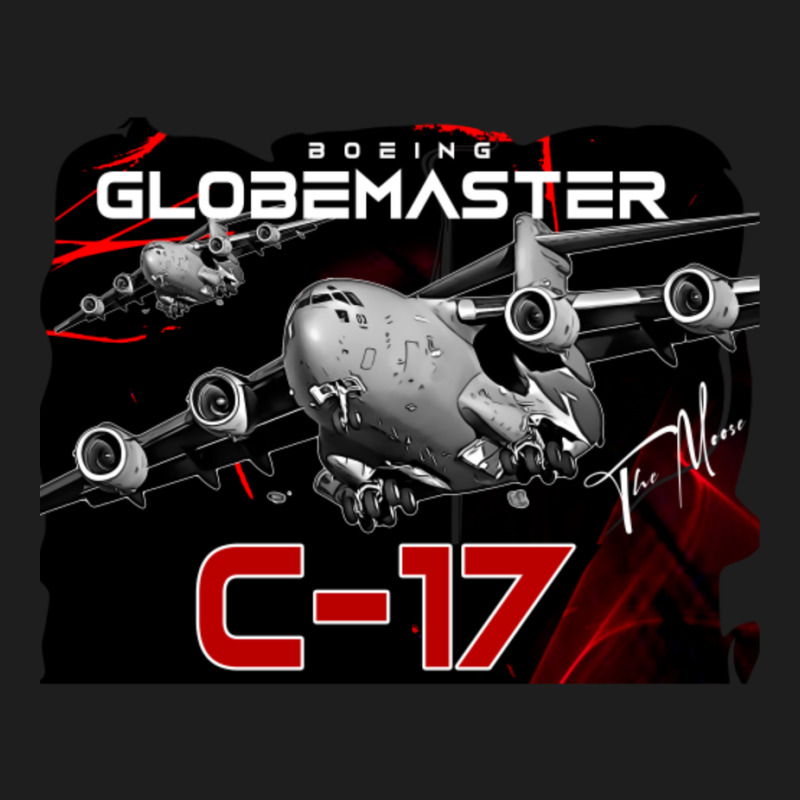 C-17 Globemaster Military Aircraft Classic T-shirt by cm-arts | Artistshot