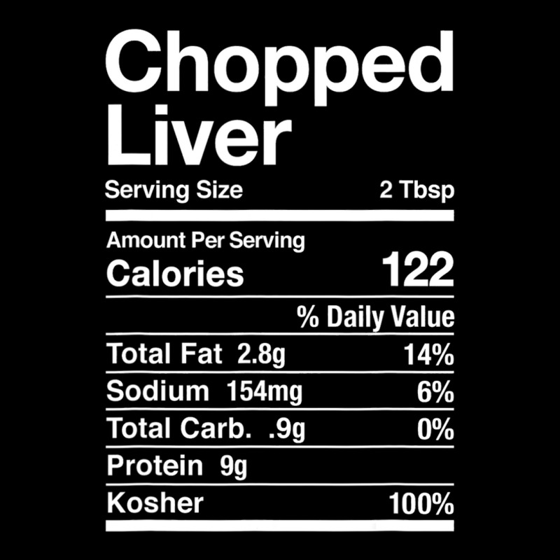 Chopped Liver Nutrition Facts Jewish Kosher Food Hanukkah Baby Tee | Artistshot