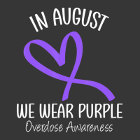 Heart Ribbon August We Wear Purple Overdose Awareness Month Toddler Hoodie | Artistshot