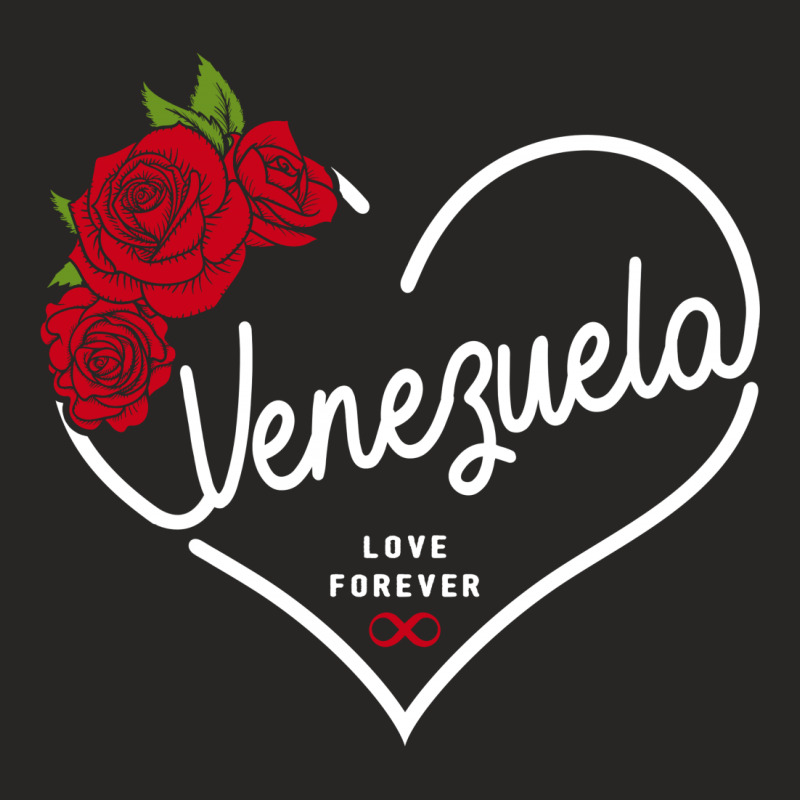 Venezuela Love Forever Ladies Fitted T-Shirt by honeysuckle | Artistshot