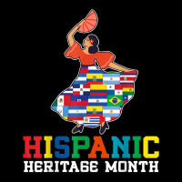 Dancing Latino Latinx Countries Flag Hispanic Heritage Month T Shirt Kids Cap | Artistshot