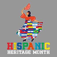 Dancing Latino Latinx Countries Flag Hispanic Heritage Month T Shirt Women's V-neck T-shirt | Artistshot