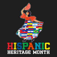 Dancing Latino Latinx Countries Flag Hispanic Heritage Month T Shirt Classic T-shirt | Artistshot