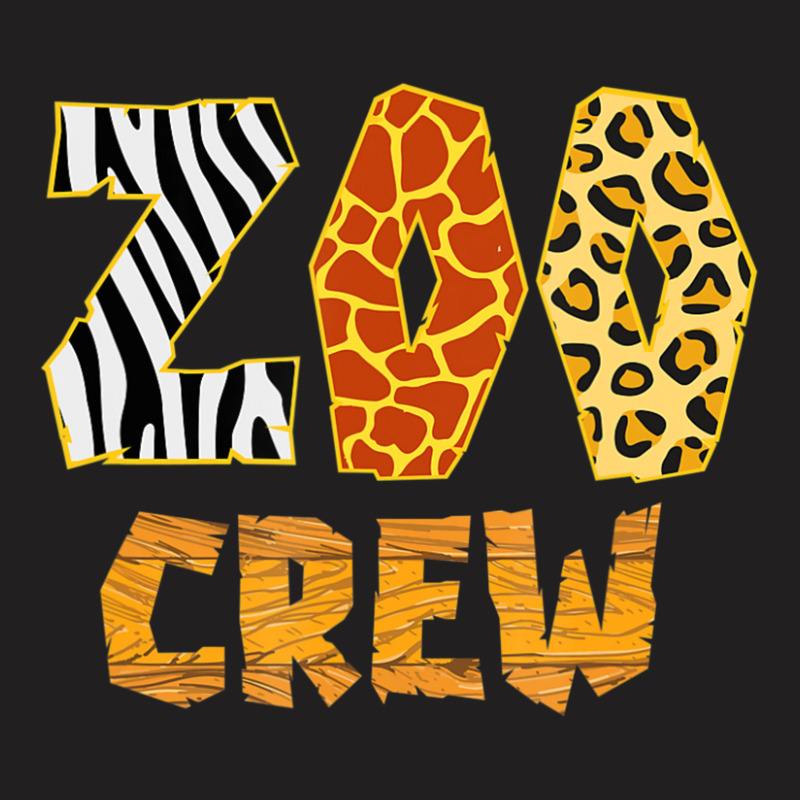 Zoo Crew Animal Print S Or Adults Zoo Group T-Shirt by Kanmopsuk45 | Artistshot