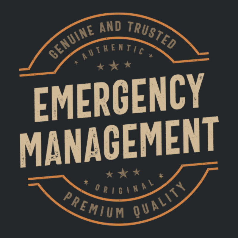 Funny Emergency Management Job Occupation Crewneck Sweatshirt | Artistshot