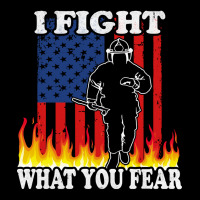 I Fight What You Fear, Fireman Fight Fire, Fire Department Skull Usa,  Cropped Hoodie | Artistshot