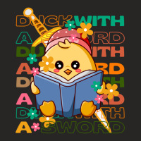 Duck With A Sword Cute Design Ladies Fitted T-shirt | Artistshot