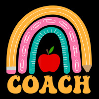 Coach Rainbow Pencil Apple Women Back To School Appreciation Youth Jogger | Artistshot