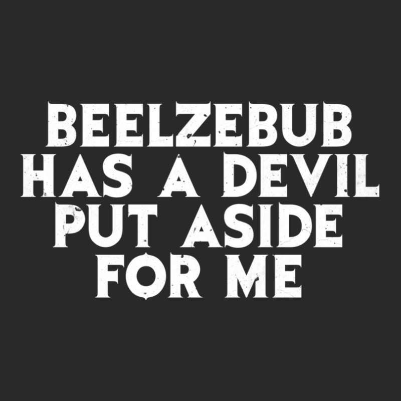 Beelzebub Has A Devil Put Aside For Me Printed hat by WayneDavid | Artistshot