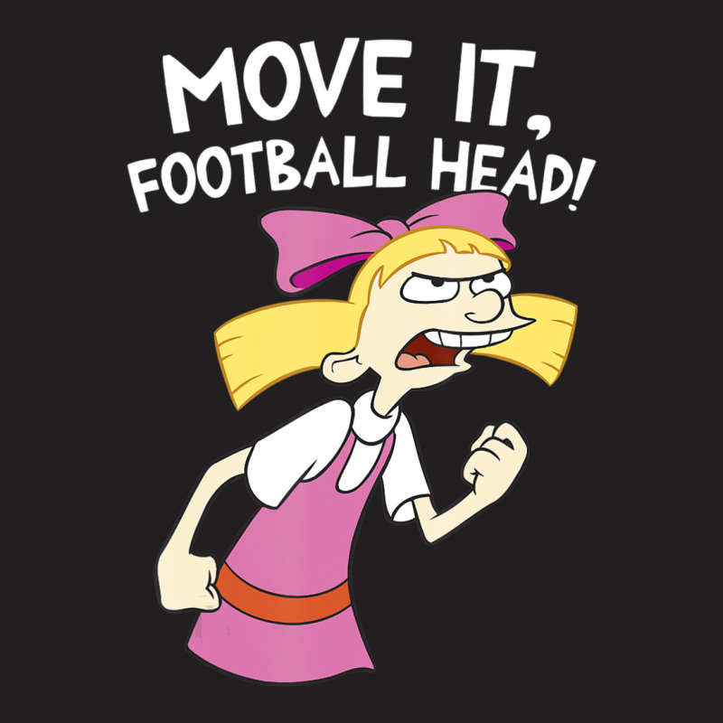 Hey Arnold! Helga Move It Football Head T-Shirt by Kemriban527 | Artistshot