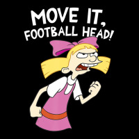 Hey Arnold! Helga Move It Football Head Adjustable Cap | Artistshot