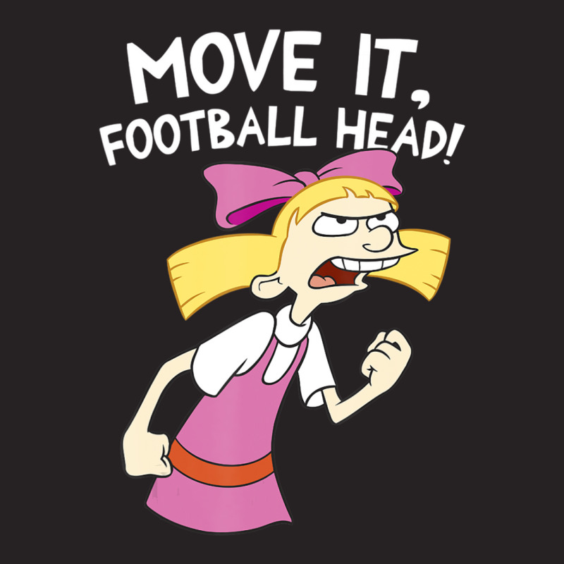 Hey Arnold! Helga Move It Football Head Vintage Cap by Kemriban527 | Artistshot