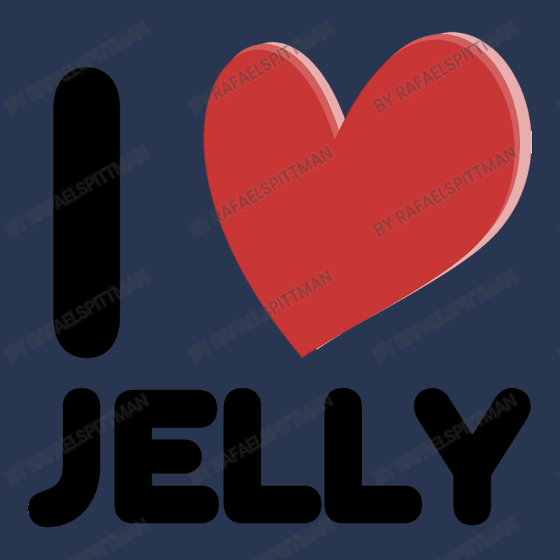 I Love Jelly Men Denim Jacket | Artistshot