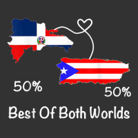 Half Puerto Rican Half Dominican Flag Map Combined Pr Rd T Shirt Baby Bodysuit | Artistshot