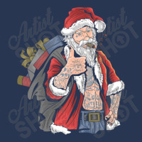 Christmas Santa Claus Men Denim Jacket | Artistshot