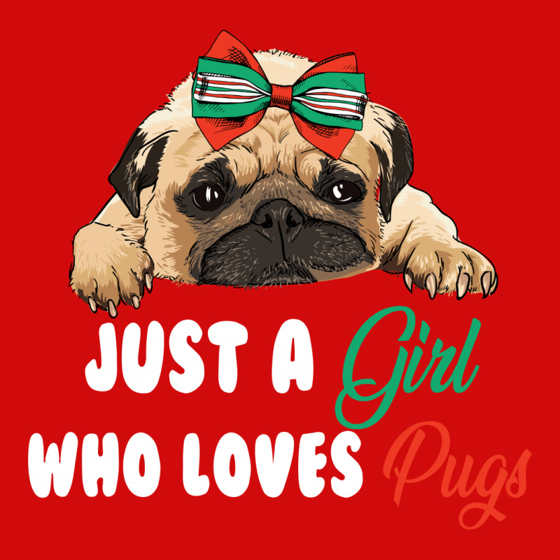 Just A Girl Who Loves Pugs For Dark Landscape Canvas Print | Artistshot