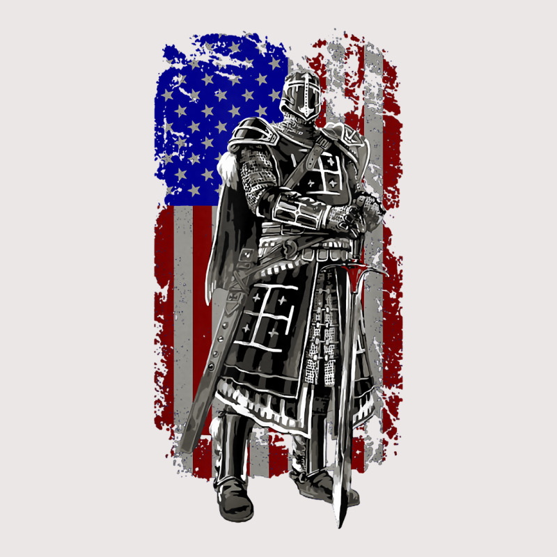 American Warrior Knights Crusader Knight Templar T Shirt Pocket T-shirt | Artistshot