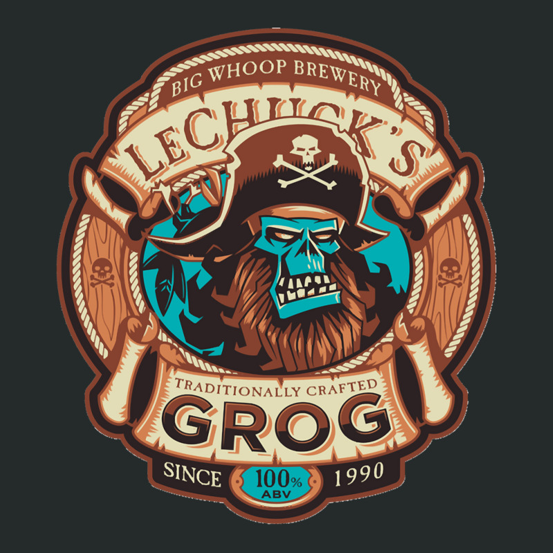 Lechucks Grog Craft Beer Monkey Island Vintage Video Game Classic Women's Triblend Scoop T-shirt by cm-arts | Artistshot