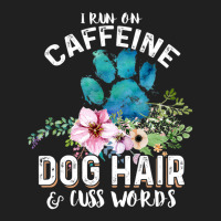 I Run On Caffeine Dog Hair And Cuss Words Christmas Ladies Polo Shirt | Artistshot