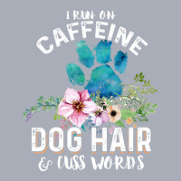 I Run On Caffeine Dog Hair And Cuss Words Christmas Tank Dress | Artistshot