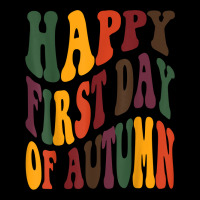 Groovy & Wavy Happy First Day Of Autumn,cute Autumn Colors T Shirt Men's 3/4 Sleeve Pajama Set | Artistshot