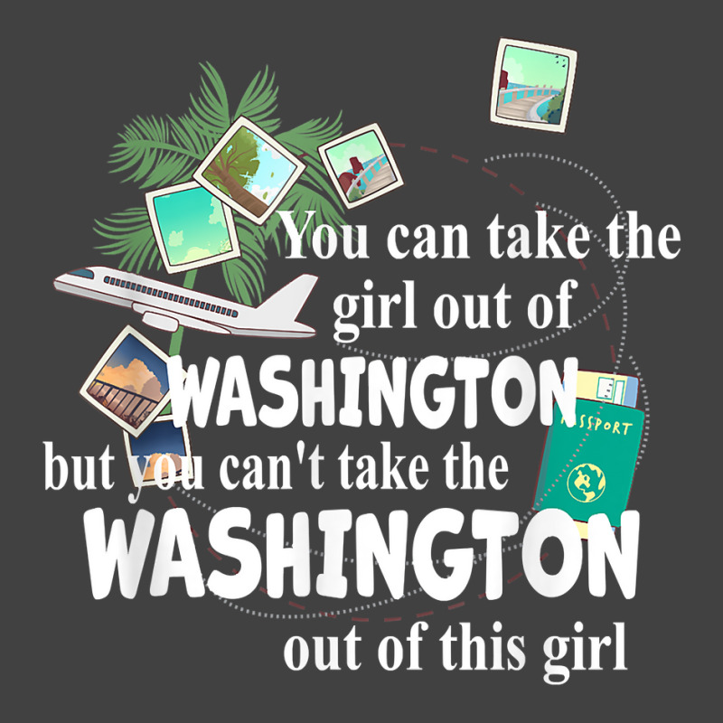 Girl From District Of Columbia   Girl From Washington Dc T Shirt Vintage T-Shirt by cm-arts | Artistshot