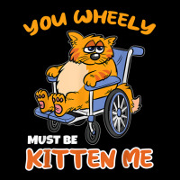 Funny Disabled Handicapped Wheelchair Cat Humor T Shirt Adjustable Cap | Artistshot