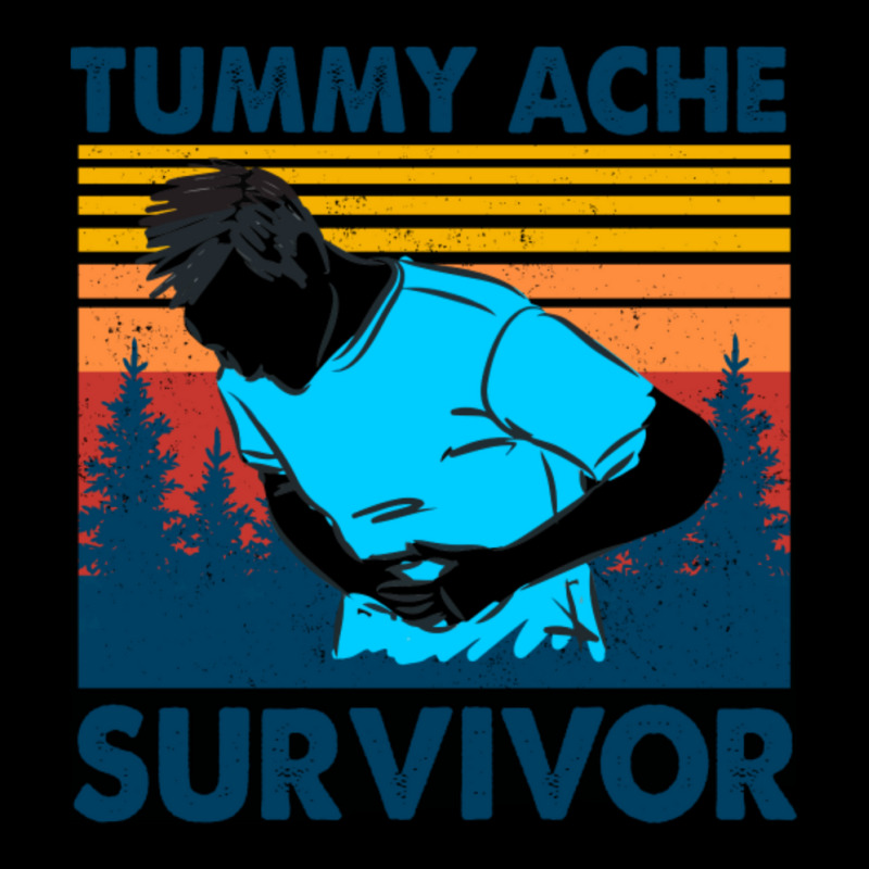 Vintage Tummy Ache Survivor Pocket T-shirt | Artistshot