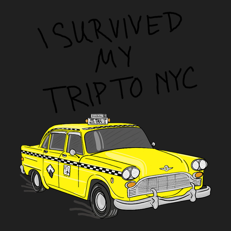 I Survived My Trip To Nyci Love Nyc New York Shirt Ladies Polo Shirt by cm-arts | Artistshot