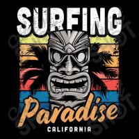 Surfing Paradise California Long Sleeve Baby Bodysuit | Artistshot