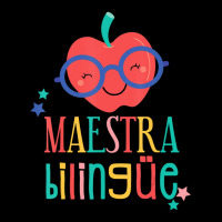 Cute Maestra Bilingue Bilingual Teacher Adjustable Cap | Artistshot