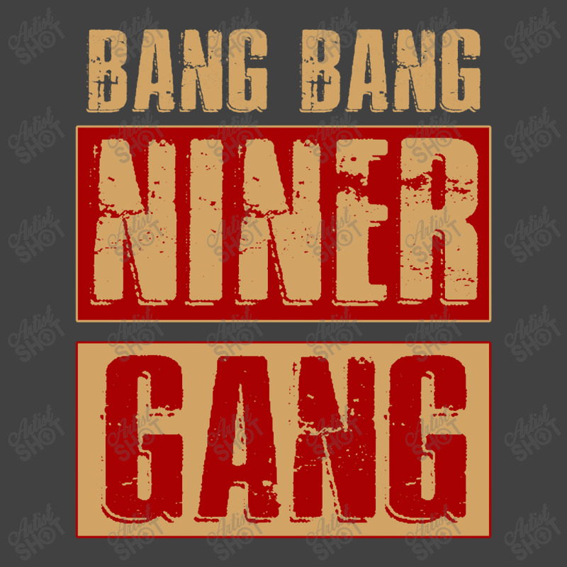 Bang Bang Niner Gang Football Cool Long Sleeve Vintage T-shirt | Artistshot