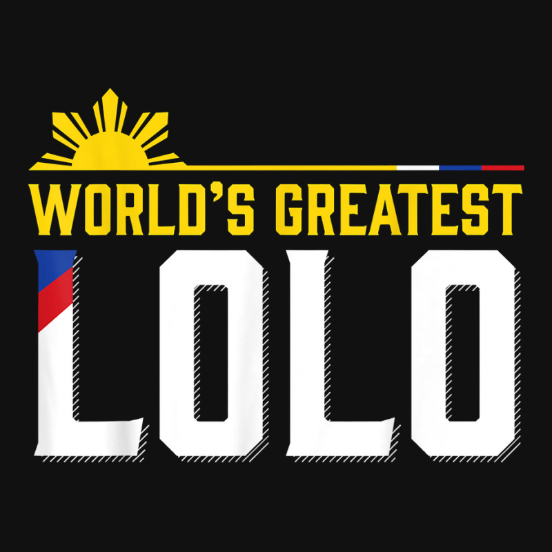 World S Greatest Lolo Filipino Grandpa License Plate Frame By