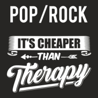 Pop Rock Novely Pop Rock Quoe Ladies Fitted T-shirt | Artistshot