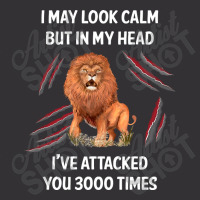 I May Look Calm Lion, Look Calm Lion, Calm Lion, I May Look Calm Lion  Vintage Short | Artistshot