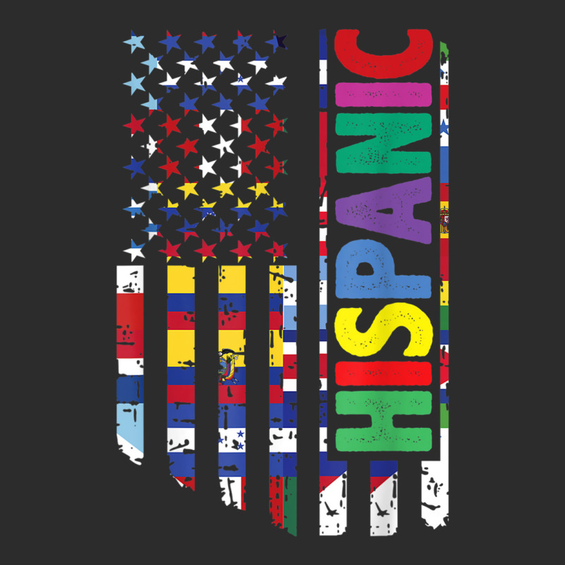 Usa And Latin American Countries Flag Hispanic Heritage T Shirt Exclusive T-shirt by cm-arts | Artistshot