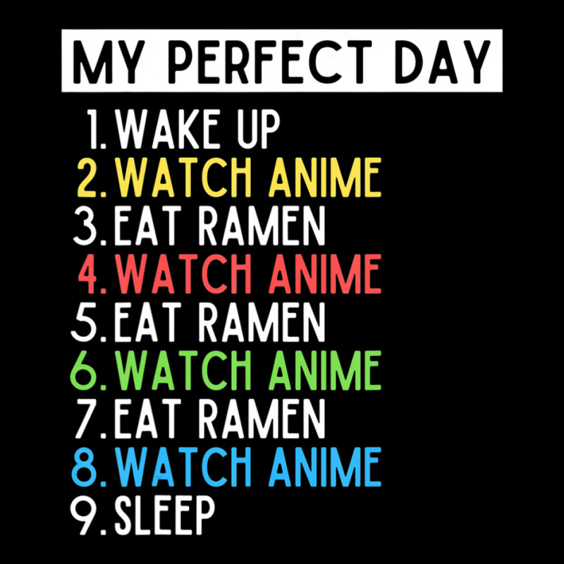 Anime And Ramen Lover Sleep Eat Repeat My Perfect Day Baby Tee by cm-arts | Artistshot