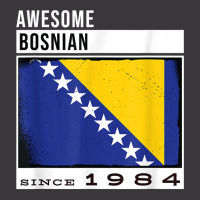 Awesome Bosnian Since 1984   Bosnian 38th Birthday T Shirt Ladies Curvy T-shirt | Artistshot